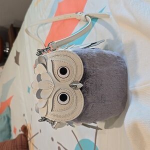 Kate Spade Owl Handbag w/Sweater
